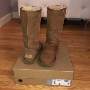 UGG classic tall II chestnut